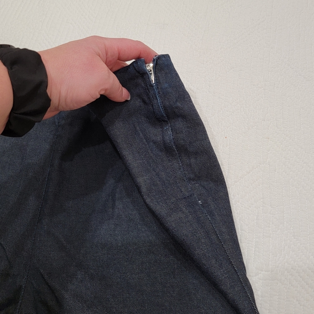 PIAZZA SEMPIONE cropped denim capri trousers. - Picture 9 of 15